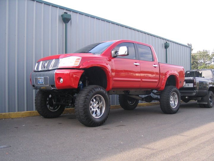 Nissan titan with 12 in lift #6